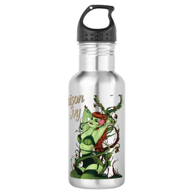 Poison Ivy Bombshell Edelstahlflasche (Vorderseite)