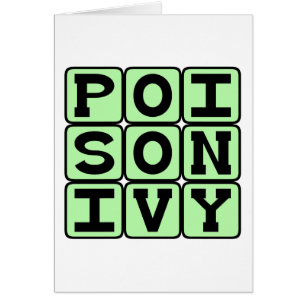 Poison Ivy, Plante Itchy