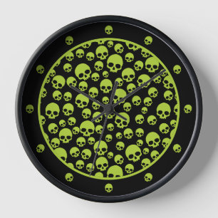 Poison Vert Random Motif Grosse horloge