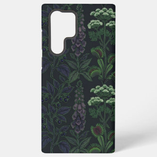 Poisonous Plants Dark Botanical Pattern Phone Case Samsung Galaxy Hülle