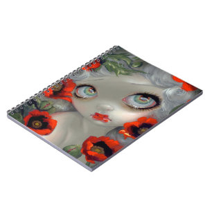 "Poisony Beauties III: Opium Poppy" Notebook Notizblock