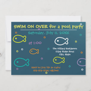 Poisson & Bulles - Invitation à la fête au bord de
