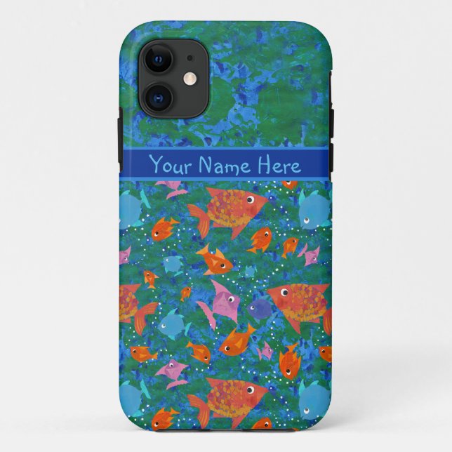 Poisson coloré Personnalisé iPhone 5 Xtreme Coque (Dos)