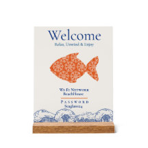 Poisson côtier & Vagues Airbnb Wi-Fi