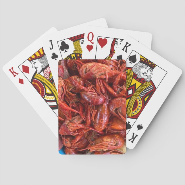 Poisson-crevette : cartes à jouer (dos)