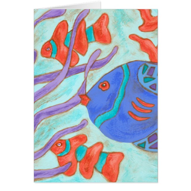 Poisson de couleur pop (Devant)