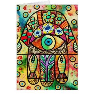 Poisson de mer mort Hamsa