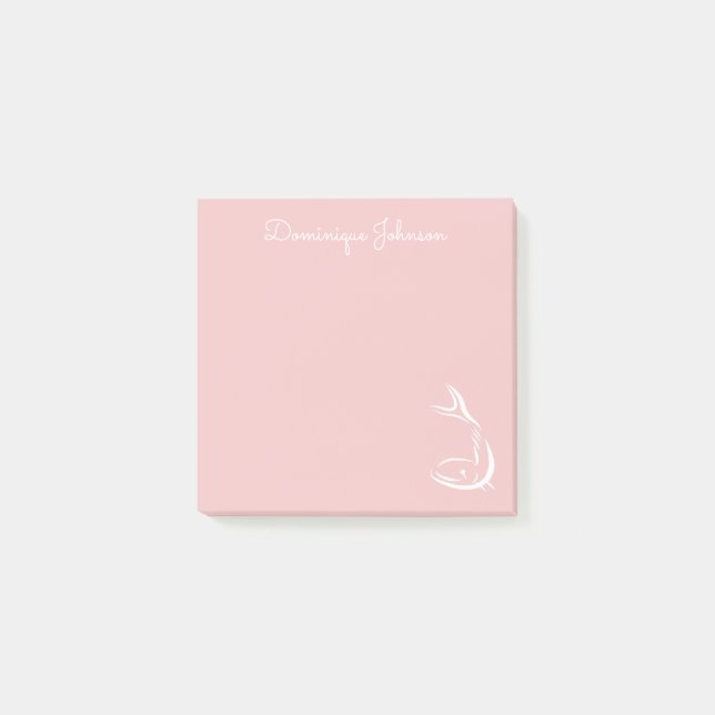 Poisson Dessin Post-It® personnalisé (Devant)