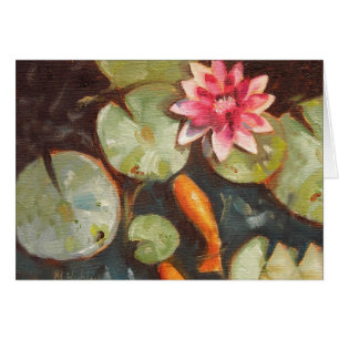 Poisson D'Or Koi Pond Water Lys