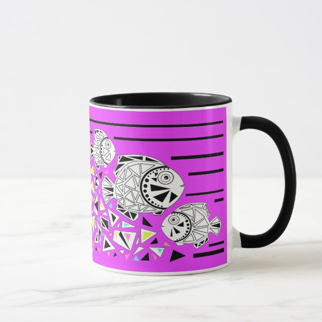 Poisson . Horoscope . Tasse (Droite)