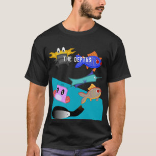 Poisson/Pêcheur T-shirt The Depths