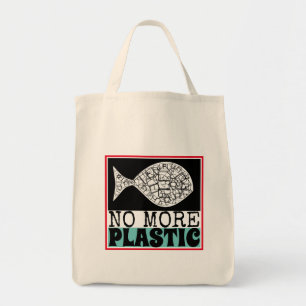 Poisson plastique, sac de changement climatique po