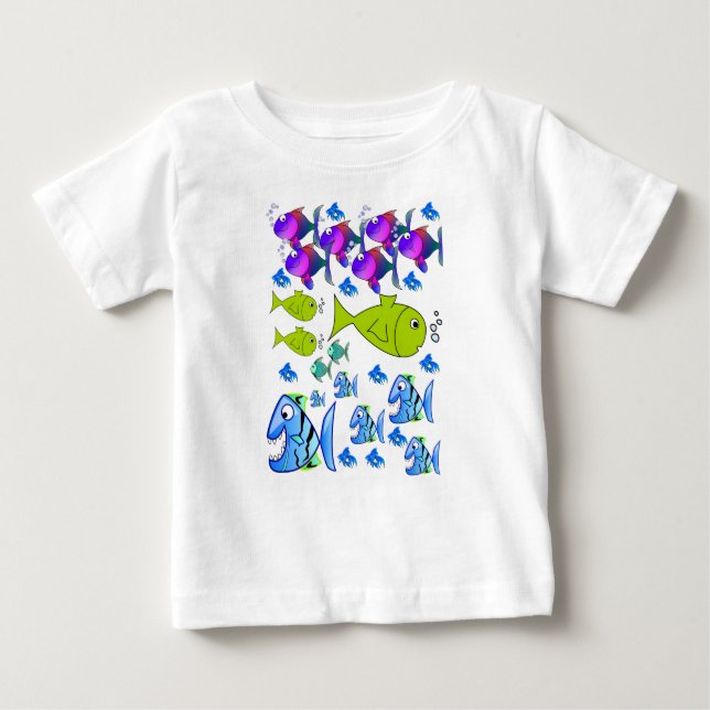 Poisson T-shirt bébé (Devant)