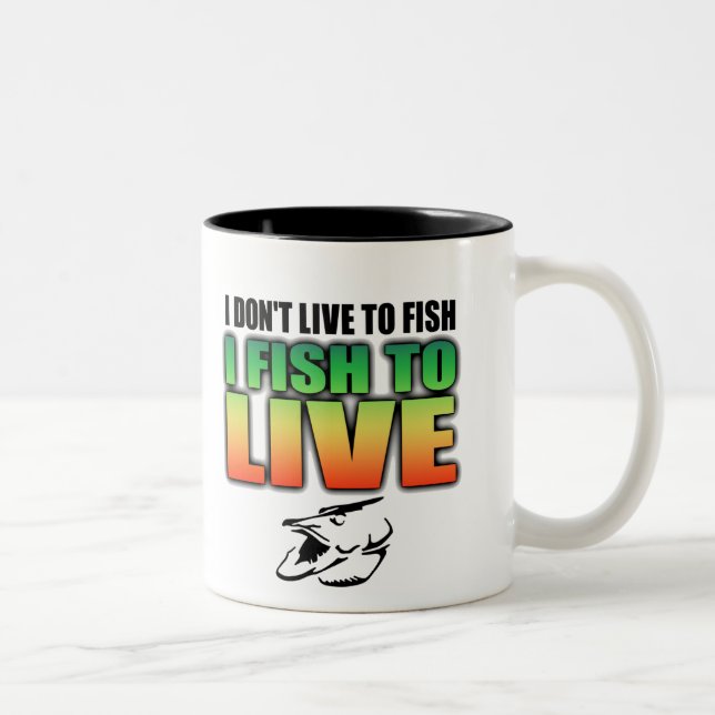 Poissons à vivre tasse (Droit)