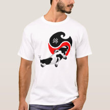 Poissons de carpe de KOI - T-shirt de Nishikigoi