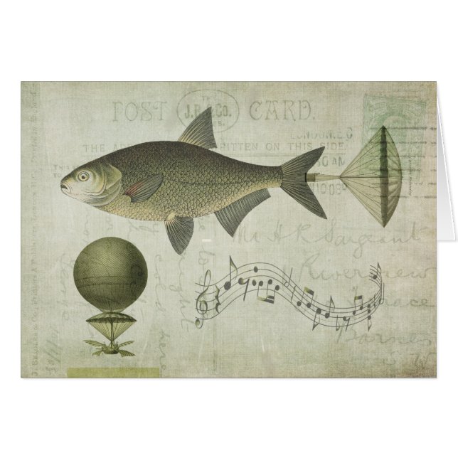 Poissons de vol (Devant horizontal)