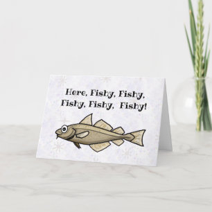 Poissons En Mer Carte De Voeux D'Amour Romantique