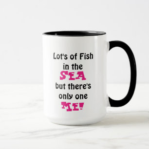 Poissons faits sur commande 341 de tasse de