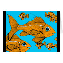 Poissons oranges
