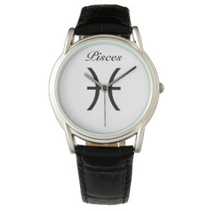 Poissons Signe du zodiaque. Montres pour hommes.