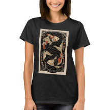 Poissons - T-shirt Céleste Zodiac Art