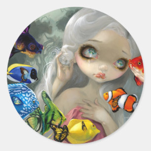 "Poissons Volants: " Aufkleber Bogen-en-Ciel