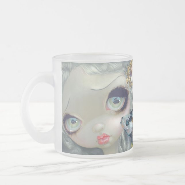 "Poissons Volants: Lacoiffure-" Tasse (Links)