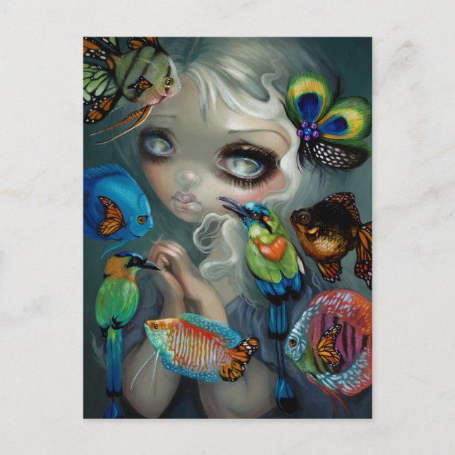 "Poissons Volants :  Les Oiseaux" Carte postale (Devant)