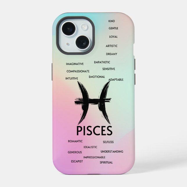 Poissons Zodiac Horoscope Traits Filles (Verso)