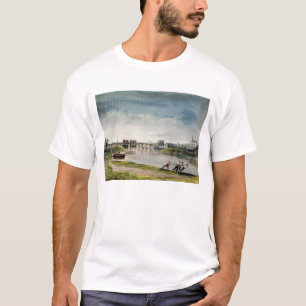 Poissy, "von den Ansichten über die Seine", T-Shirt