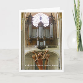 Poitiers-Kathedrale Karte