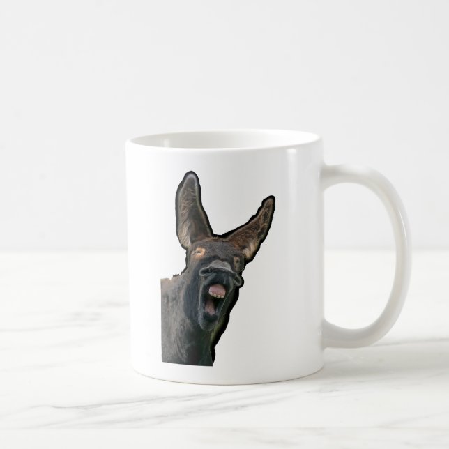 Poitou-Esel Kaffeetasse (Rechts)