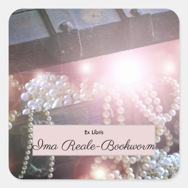 Poitrine au trésor Étiquettes (Devant)