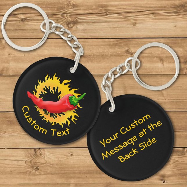 Poivre avec Porte - clé flamme (Créateur téléchargé)