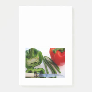 Poivrons et haricots Post-it Note