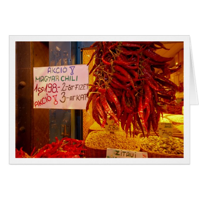 Poivrons sur le marché grand Hall (Devant horizontal)