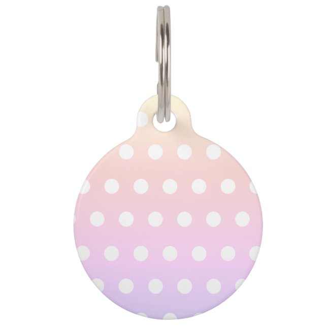 Poka Dots Haustiermarke (Vorderseite)