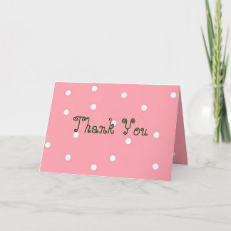 Pokadows, vielen Dank Dankeskarte