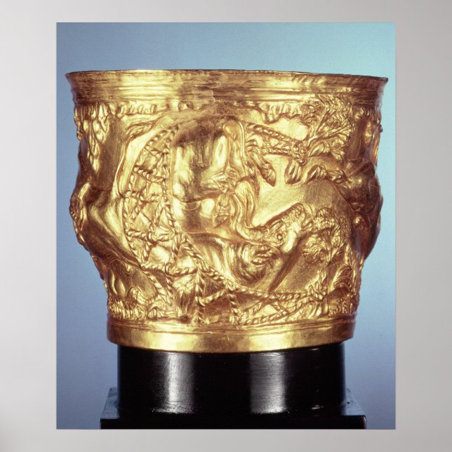 Pokal im Grab von Vaphio Poster (Vorne)