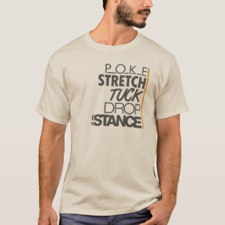 POKE-AUSDEHNUNGS-BIESEN-TROPFEN-POSITION -2- T-Shirt