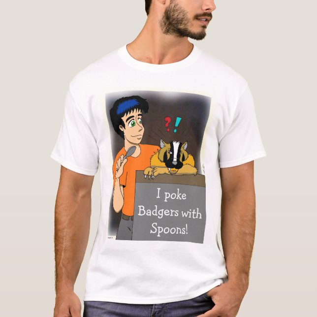 Poke belästigt T - Shirt (Vorderseite)