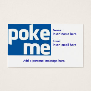 Poke Me sur Facebook