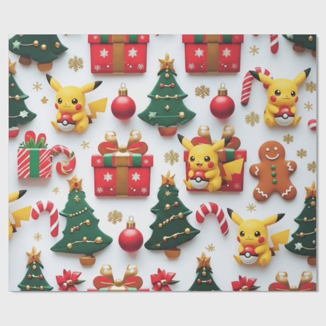 Pokémon-Geschenkpapier Geschenkpapier (Flach)