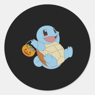 Pokémon Halloween-Picknick mit seinem Trick oder s Runder Aufkleber