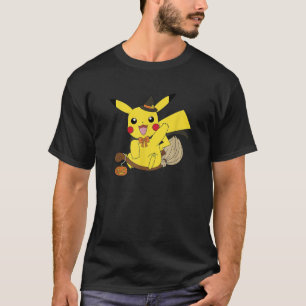 Pokémon Halloween Pikachu Süße Hexen Kostüm T-Shirt