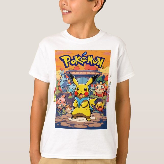 Pokémon Sun und Moon T-Shirt (Vorderseite)