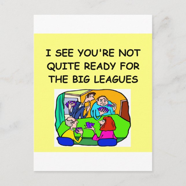 Poker1.png Postkarte (Vorderseite)