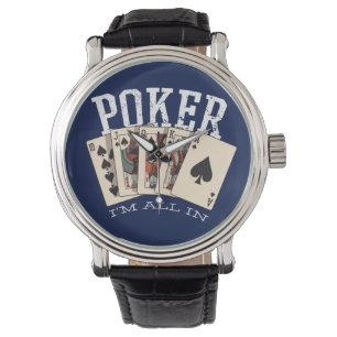 Poker Armbanduhr