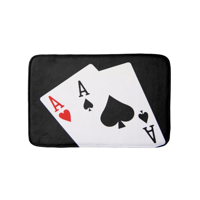 Poker Bath Mat Badematte (Vorderseite)
