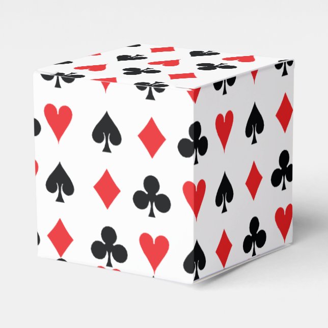 Poker-Card-Anzug Geschenkschachtel (Vorderseite)